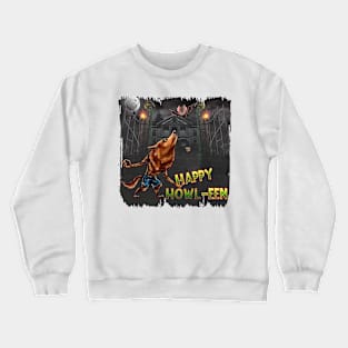 Happy Howl-een Crewneck Sweatshirt